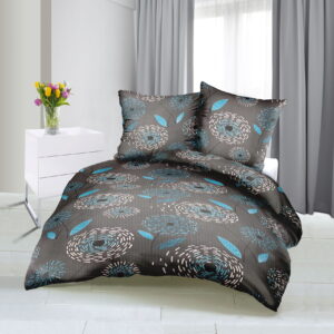 KOMPLET POŚCIELI Z KORY KOŁDRA 240×220 PODUSZKA 2X 70X80 KORA BAWEŁNIANA R452-4 PRODUCENT