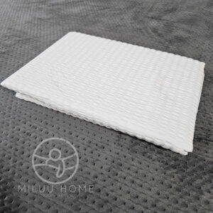 PRZEŚCIERADŁO Z KORY NA GUMKĘ ( Z GUMKĄ ) 220X200 BIAŁE BAWEŁNIANE PRODUCENT