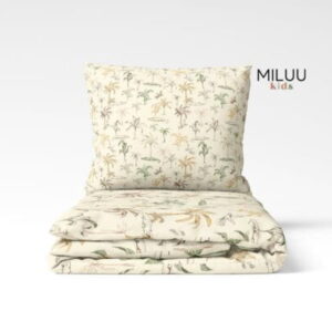 POŚCIEL DZIECIĘCA BAWEŁNIANA KOMPLET KOŁDRA 110X140 PODUSZKA 40X60 TROPICAL BAWEŁNA 100% PRODUCENT