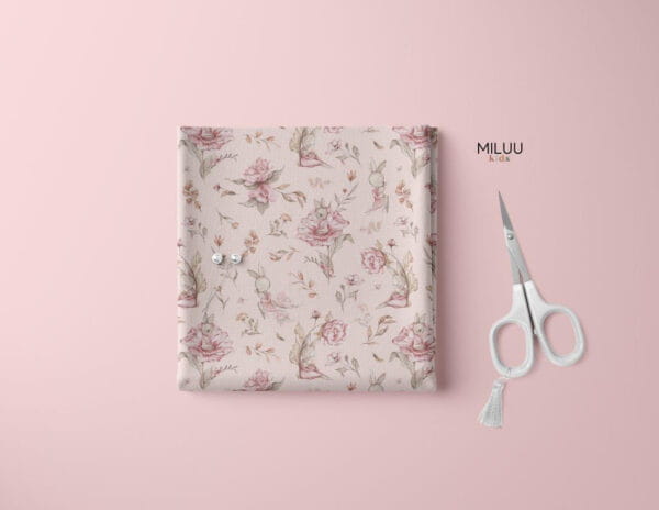 POŚCIEL DZIECIĘCA BAWEŁNIANA KOMPLET KOŁDRA 150X200 PODUSZKA 70X80 BUNNY BAWEŁNA 100% PRODUCENT - obrazek 5