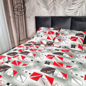 KOMPLET POŚCIELI Z KORY KOŁDRA 180×200 PODUSZKA 2X70X80 A273-9N KORA BAWEŁNIANA PRODUCENT