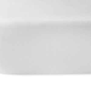 Prześcieradło satyna bawełniana biały 603/200x220