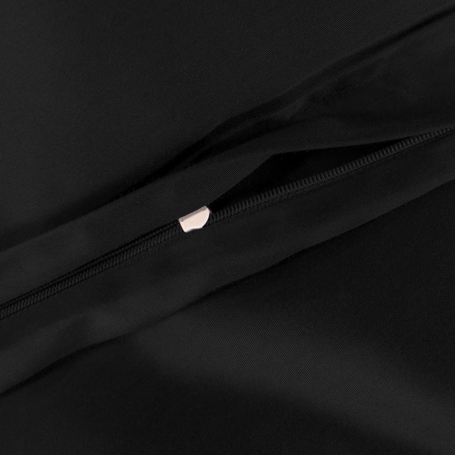 Pościel satyna bawełniana CZARNY 04000966/220x200 - obrazek 4