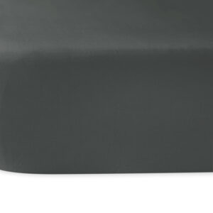 Prześcieradło satyna bawełniana j.szary 037/200x220