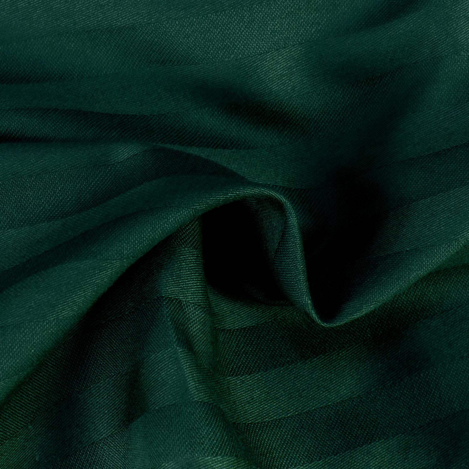 Pościel satyna bawełniana CIZGILI DARK GREEN/140x200+1posz. 70x80 EXCLUSIVE
