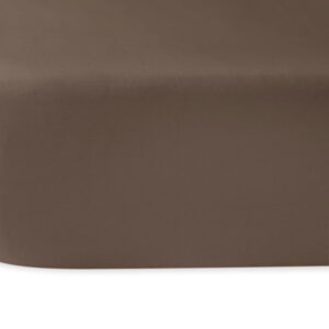 Prześcieradło satyna bawełniana sepia 043/200x220