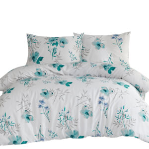 KOMPLET POŚCIEL FLANELOWA KOŁDRA 160X200 PODUSZKA 2X70X80 31504/1 FLANELA BAWEŁNIANA FLANELOVE