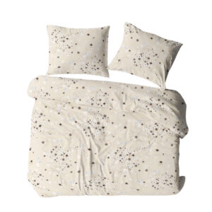 KOMPLET POŚCIELI Z KORY KOŁDRA 160X200 PODUSZKA 2X70X80 1786N KORA BAWEŁNIANA 100% KORALOVE