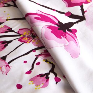 KOMPLET POŚCIEL SATYNA BAWEŁNIANA KOŁDRA 220X200 PODUSZKA 2X70X80 22405 SATYNOWA PREMIUM