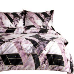 KOMPLET POŚCIEL SATYNA BAWEŁNIANA KOŁDRA 220X200 PODUSZKA 2X70X80 1546/1 SATYNOWA PREMIUM