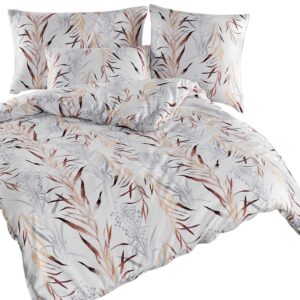 KOMPLET POŚCIEL SATYNA BAWEŁNIANA KOŁDRA 160X200 PODUSZKA 2X70X80 DREAM EXCLUSIVE