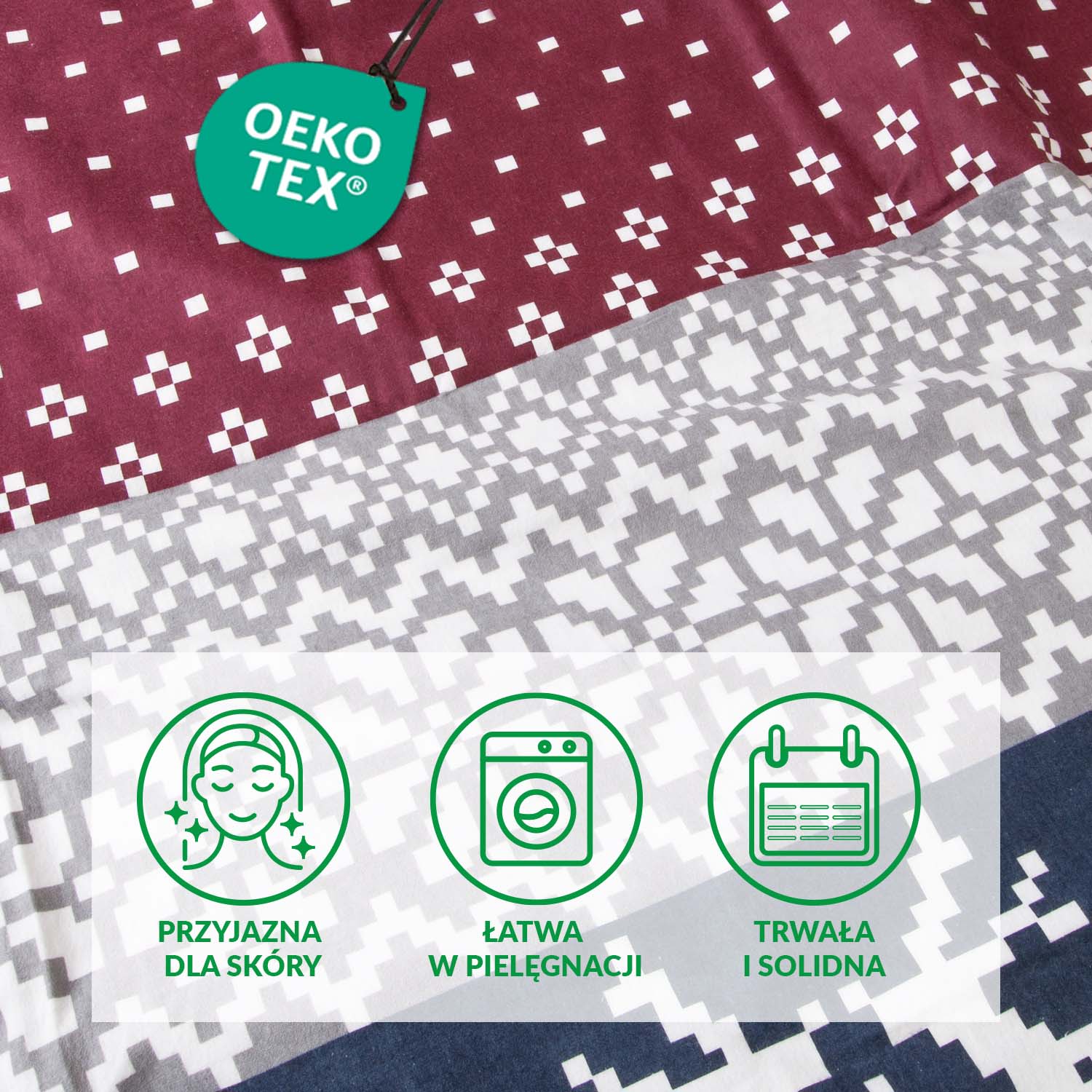 Pościel flanela 31515/1/140x200+1posz.70x80 FLANELOVE - obrazek 2