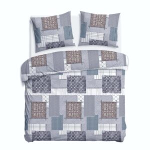 KOMPLET POŚCIEL FLANELOWA KOŁDRA 180X200 PODUSZKA 2X70X80 31511/2 FLANELA BAWEŁNIANA FLANELOVE