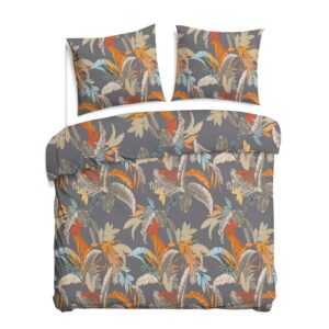 KOMPLET POŚCIEL SATYNA BAWEŁNIANA KOŁDRA 180X200 PODUSZKA 2X70X80 1552/1 SATYNOWA PREMIUM