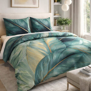 KOMPLET POŚCIEL SATYNA BAWEŁNIANA KOŁDRA 180X200 PODUSZKA 2X70X80 12416 SATYNOWA PREMIUM