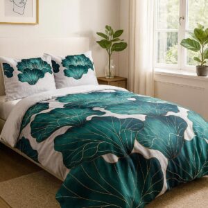 Pościel satyna bawełniana 1540/1/140x200+1posz.70x80 SATYNLOVE