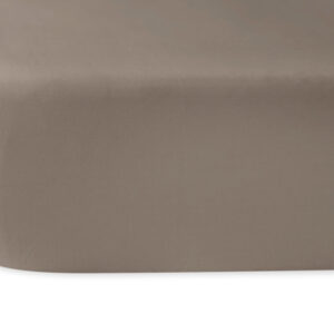 Prześcieradło satyna bawełniana ciemny beż 041/200x220