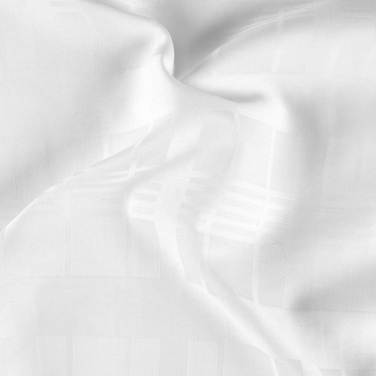 KOMPLET POŚCIEL SATYNA BAWEŁNIANA KOŁDRA 160X200 PODUSZKA 2X70X80 MARSELA WHITE SATYNOWA PREMIUM - obrazek 3