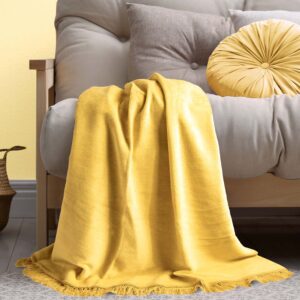 Koc B60/A40 150x200 0293/40 żółty