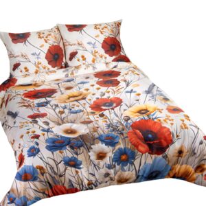 Pościel satyna bawełniana 12412/200x200+2posz.50x70 SATYNLOVE PREMIUM