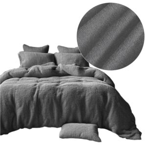 Pościel frotte szary 34/200x220