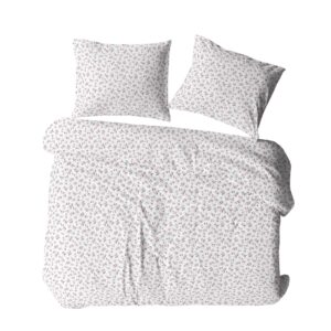 KOMPLET POŚCIELI Z KORY KOŁDRA 160X200 PODUSZKA 2X70X80 1671N KORA BAWEŁNIANA 100% KORALOVE