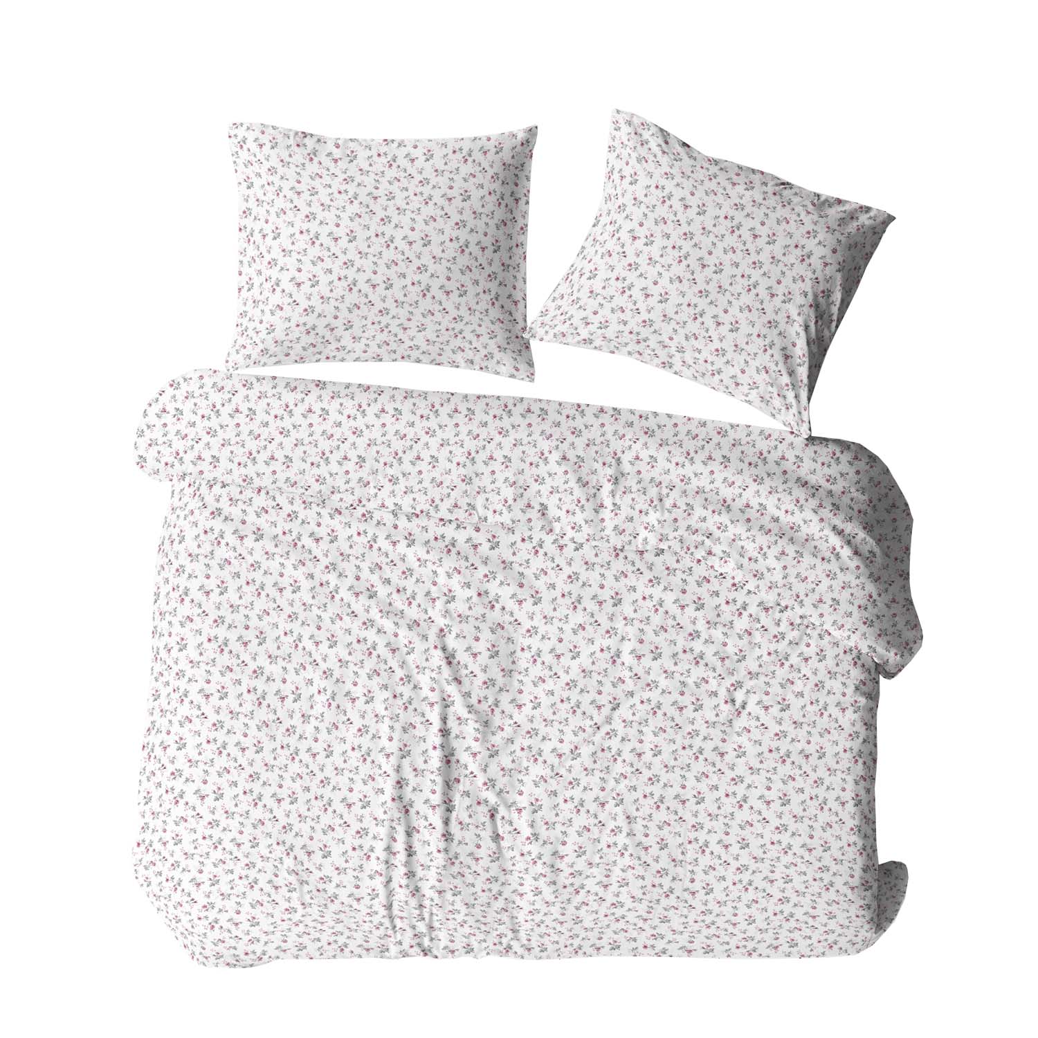 KOMPLET POŚCIELI Z KORY KOŁDRA 160X200 PODUSZKA 2X70X80 1671N KORA BAWEŁNIANA 100% KORALOVE
