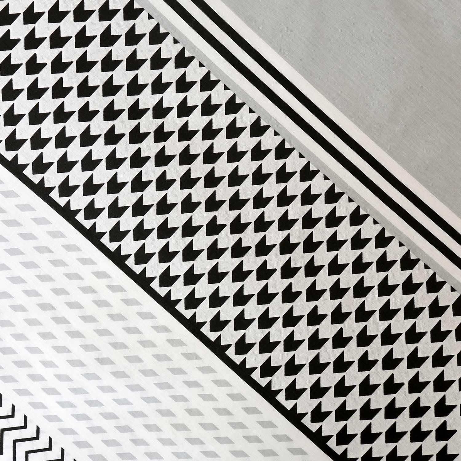 Pościel bawełniana ZIGO GREY/160x200 COTTONLOVE EXCLUSIVE - obrazek 3