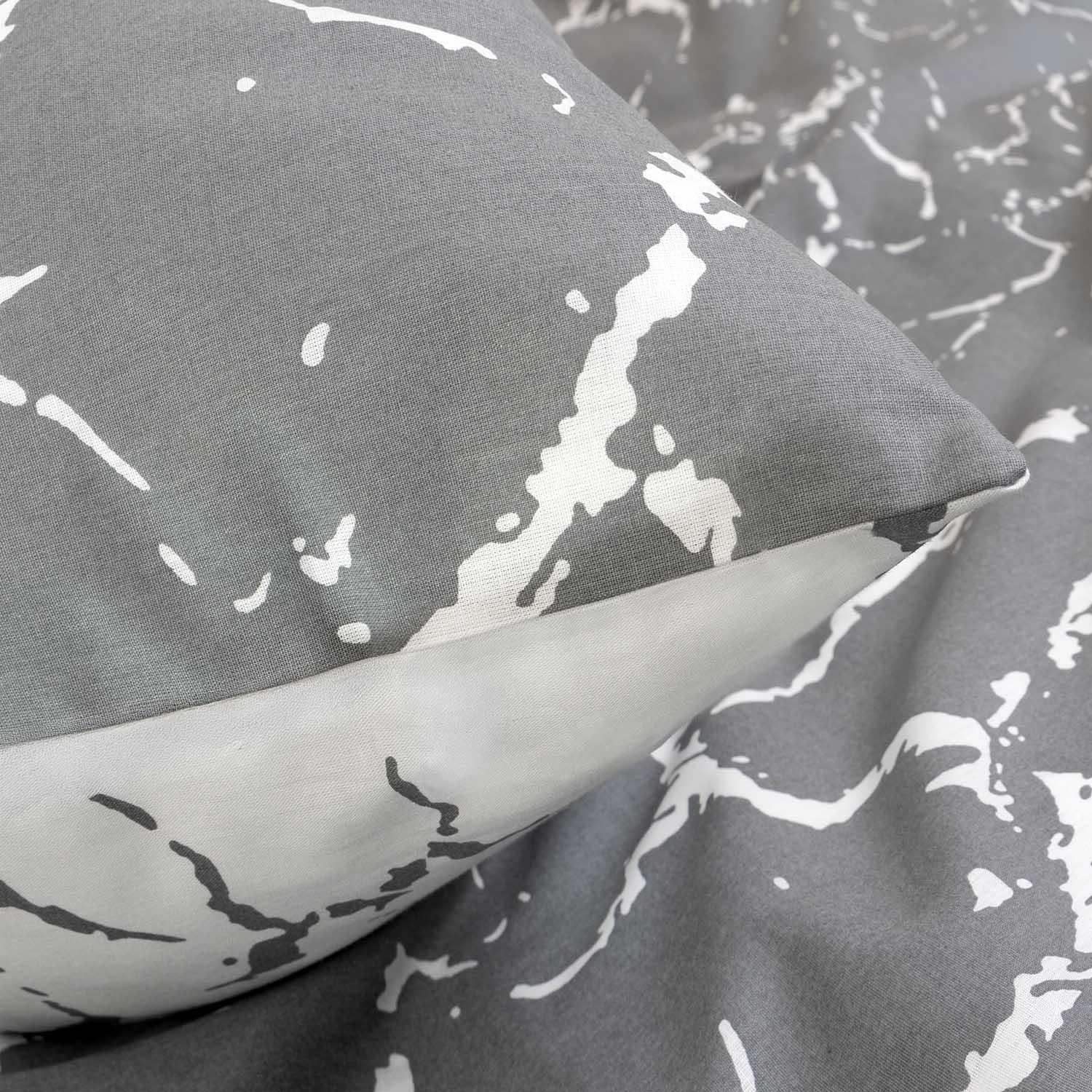 Pościel bawełniana MERCER GREY/160x200 COTTONLOVE EXCLUSIVE