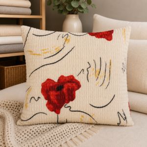 POSZEWKA Z KORY NA PODUSZKĘ JASIEK 40X40 MAKI BAWEŁNA 100% PRODUCENT