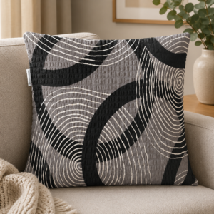 POSZEWKA Z KORY NA PODUSZKĘ JASIEK 40X40 D315-3D BAWEŁNA 100% PRODUCENT