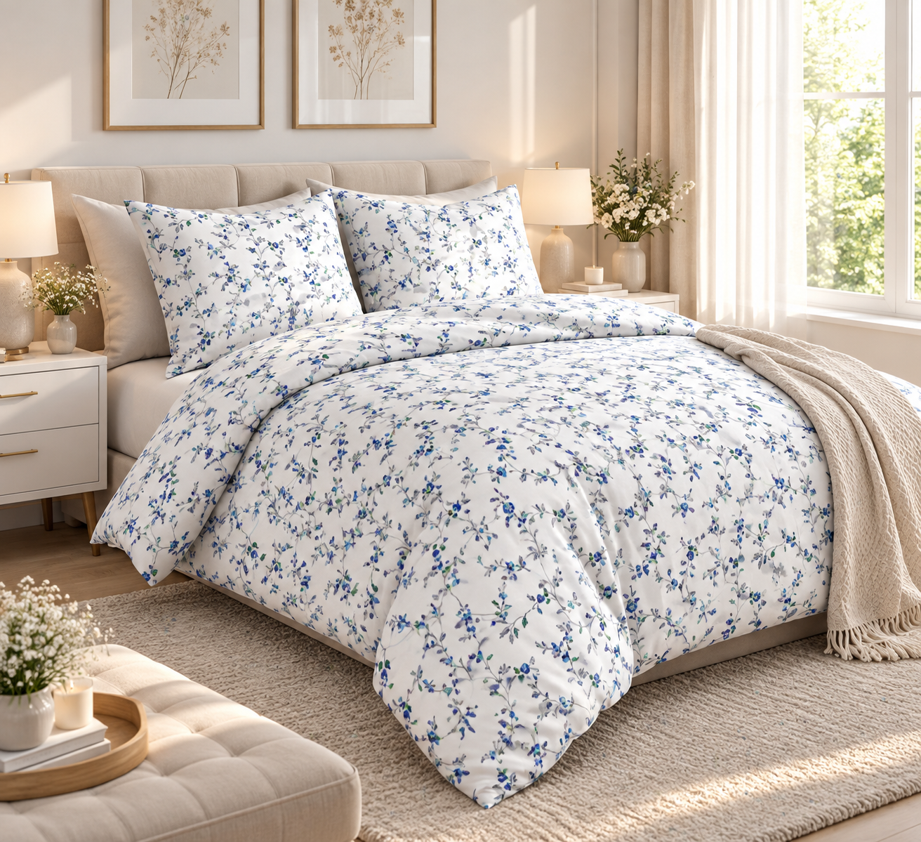 KOMPLET POŚCIEL FLANELOWA KOŁDRA 160×200 PODUSZKA 2X70X80 1127 FLANELA BAWEŁNIANA PRODUCENT