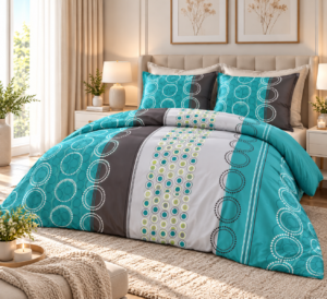 KOMPLET POŚCIEL FLANELOWA KOŁDRA 160×200 PODUSZKA 2X70X80 1238 FLANELA BAWEŁNIANA PRODUCENT