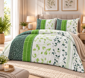 KOMPLET POŚCIEL FLANELOWA KOŁDRA 160×200 PODUSZKA 2X70X80 1302 FLANELA BAWEŁNIANA PRODUCENT