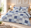KOMPLET POŚCIEL FLANELOWA KOŁDRA 160×200 PODUSZKA 2X70X80 1544 FLANELA BAWEŁNIANA PRODUCENT