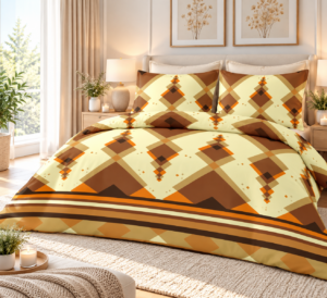KOMPLET POŚCIEL FLANELOWA KOŁDRA 160×200 PODUSZKA 2X70X80 FLANELA RS 014-2 BAWEŁNIANA PRODUCENT