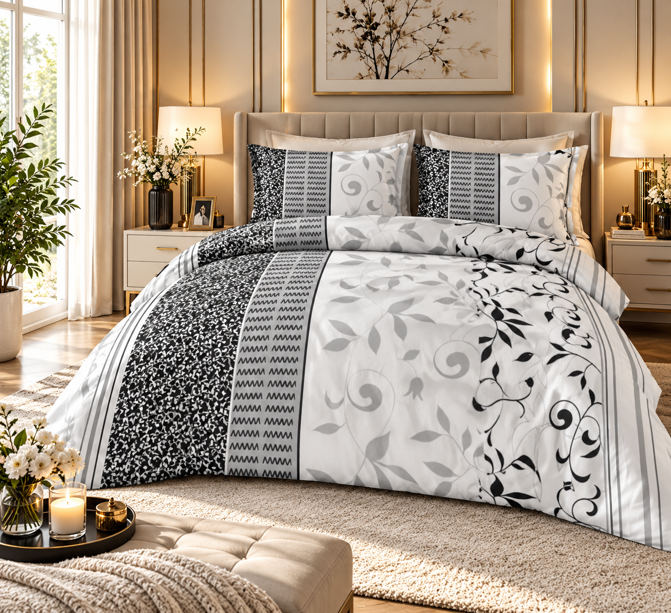 KOMPLET POŚCIEL FLANELOWA KOŁDRA 220×200 PODUSZKA 2X70X80 1260 FLANELA BAWEŁNIANA PRODUCENT