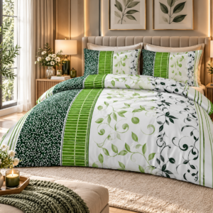 KOMPLET POŚCIEL BAWEŁNA KOŁDRA 220×200 PODUSZKA 2X70X80 1302 BAWEŁNIANA PRODUCENT