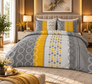 KOMPLET POŚCIEL FLANELOWA KOŁDRA 180×200 PODUSZKA 2X70X80 1417 FLANELA BAWEŁNIANA PRODUCENT