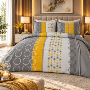 KOMPLET POŚCIEL FLANELOWA KOŁDRA 220×200 PODUSZKA 2X70X80 1417 FLANELA BAWEŁNIANA PRODUCENT
