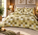 KOMPLET POŚCIEL FLANELOWA KOŁDRA 220×200 PODUSZKA 2X70X80 96-5 FLANELA BAWEŁNIANA PRODUCENT