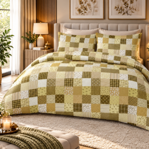 KOMPLET POŚCIEL FLANELOWA KOŁDRA 220×200 PODUSZKA 2X70X80 96-5 FLANELA BAWEŁNIANA PRODUCENT
