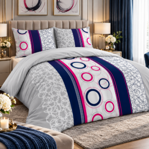 KOMPLET POŚCIEL FLANELOWA KOŁDRA 220×200 PODUSZKA 2X70X80 958 FLANELA BAWEŁNIANA PRODUCENT