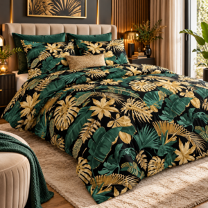 POŚCIEL BAWEŁNIANA DELUX 160x200 + POSZEWKA 2x70x80 NA ZAMEK 1497 100% BAWEŁNA PRODUCENT