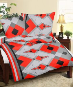 KOMPLET POŚCIEL FLANELOWA KOŁDRA 160×200 PODUSZKA 2X70X80 FLANELA RS 014-3 BAWEŁNIANA PRODUCENT