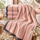 RĘCZNIK 70x140 550g/m2 FROTTE RÓŻANY ROSE 100% BAWEŁNA